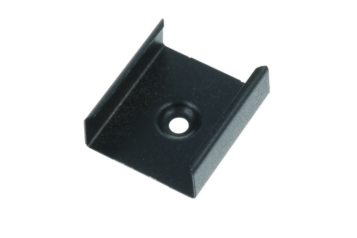 Mounting clamp for PL series profiles, black Mounting clamp for PL series profiles, black