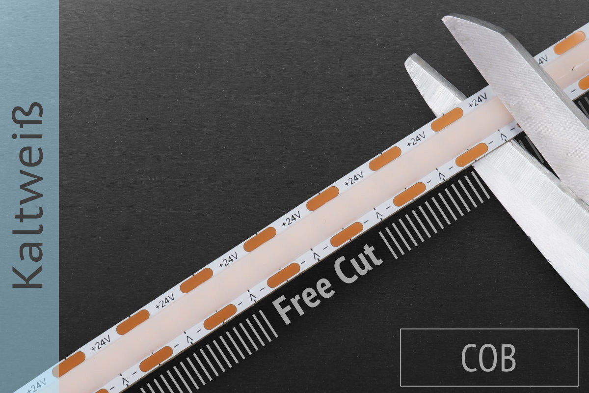 Meter: COB-LED-Strip LK04-36b-60 Color temperature: 6000K cool Meter: COB-LED-Strip LK04-36b-60 Color temperature: 6000K cool