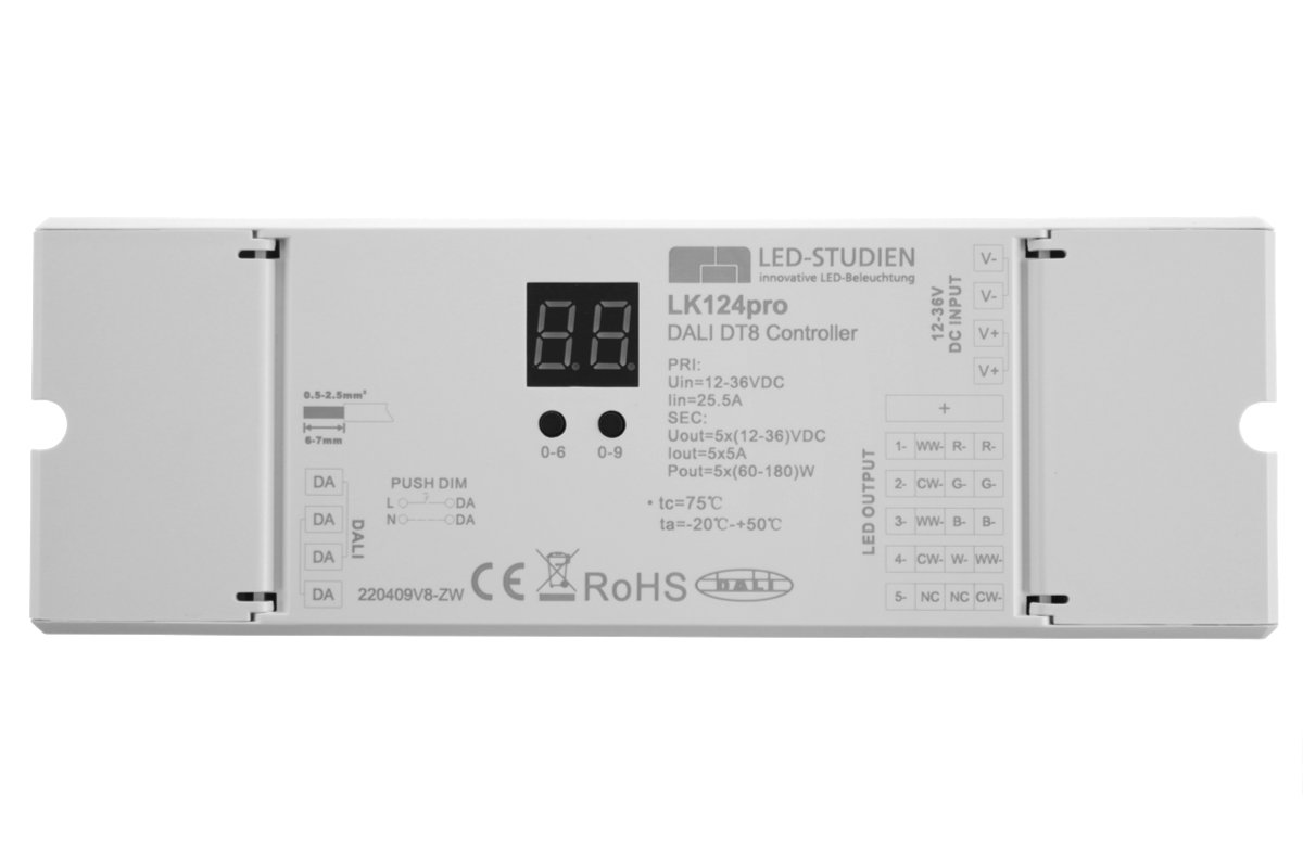 DALI-LED-Controller DT8 Universal | 4x4A