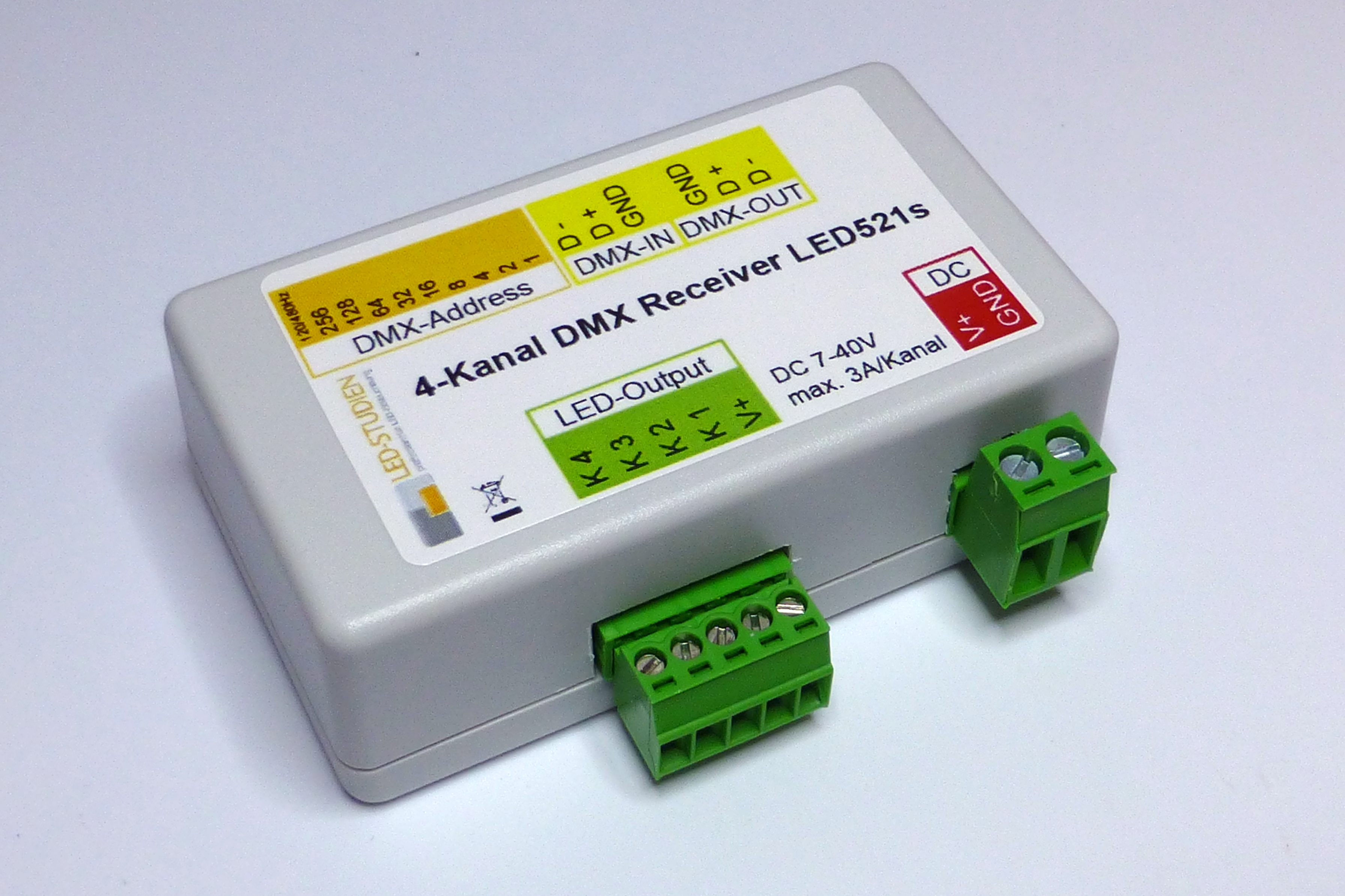 Box for DMX controller board Box for DMX controller board