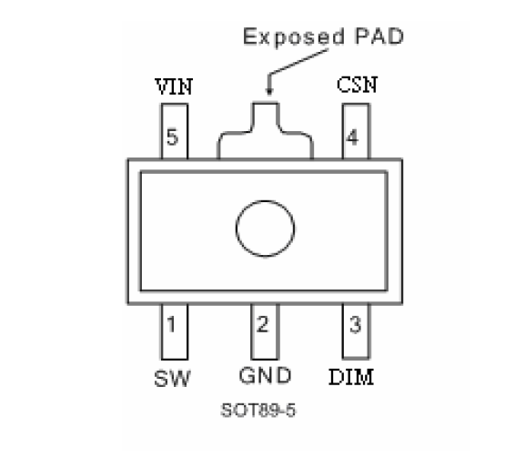 10x PT4115 LED-Treiber für KSQ