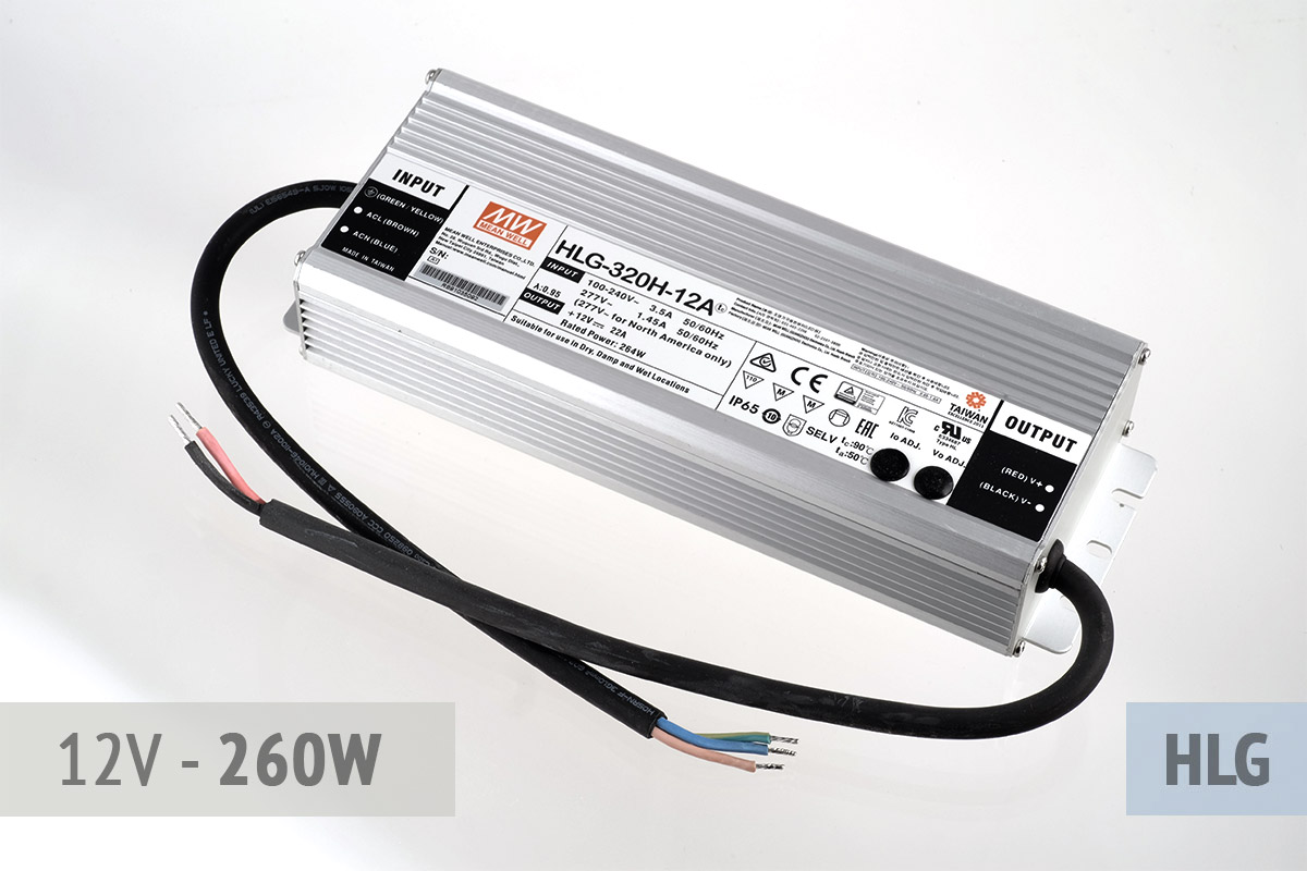 HLG-320-12 Netzteil LED1168