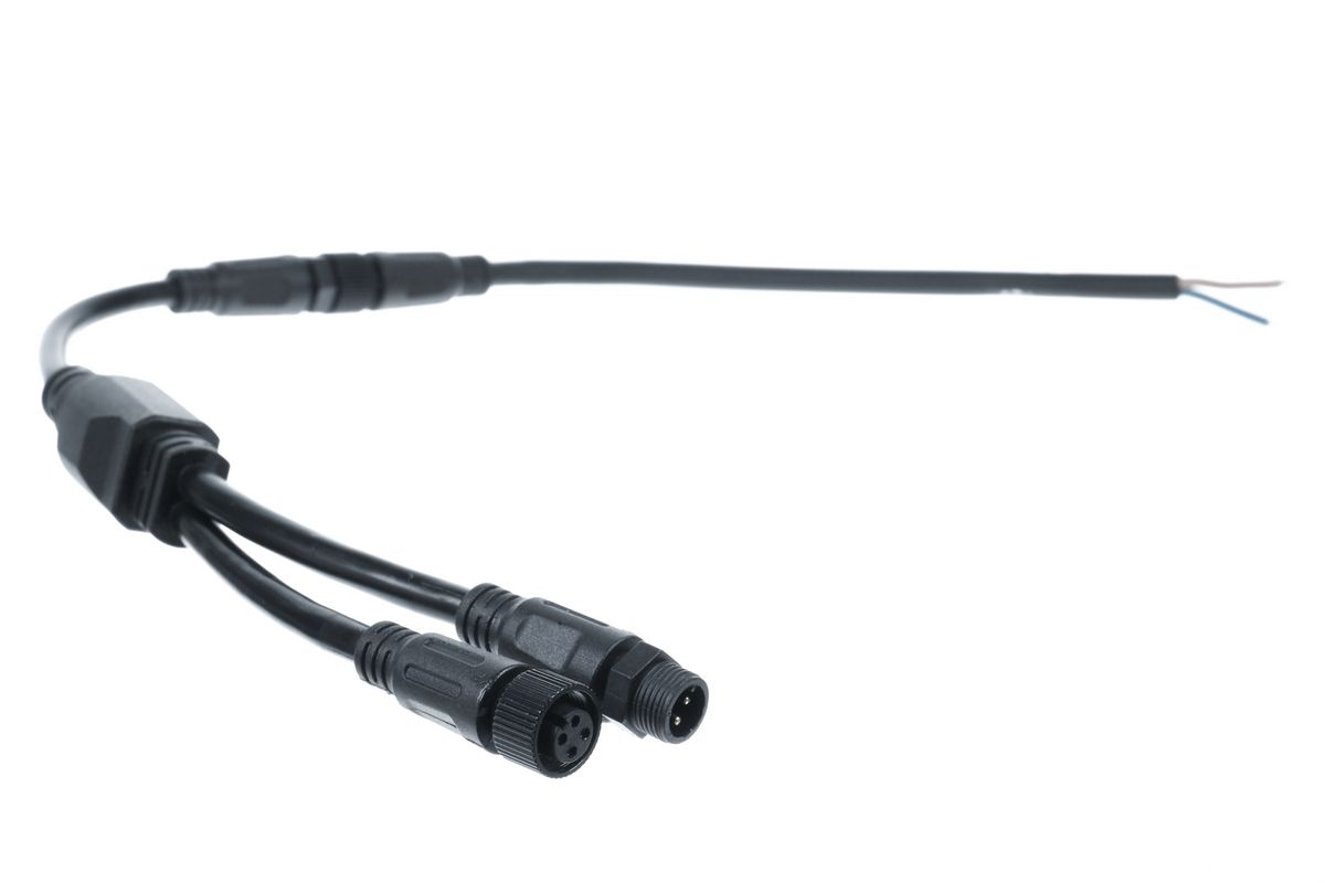 T-Verbindungskabel für 2 DirectDMX LED-Bänder LK11-6010 + 24V Einspeisung