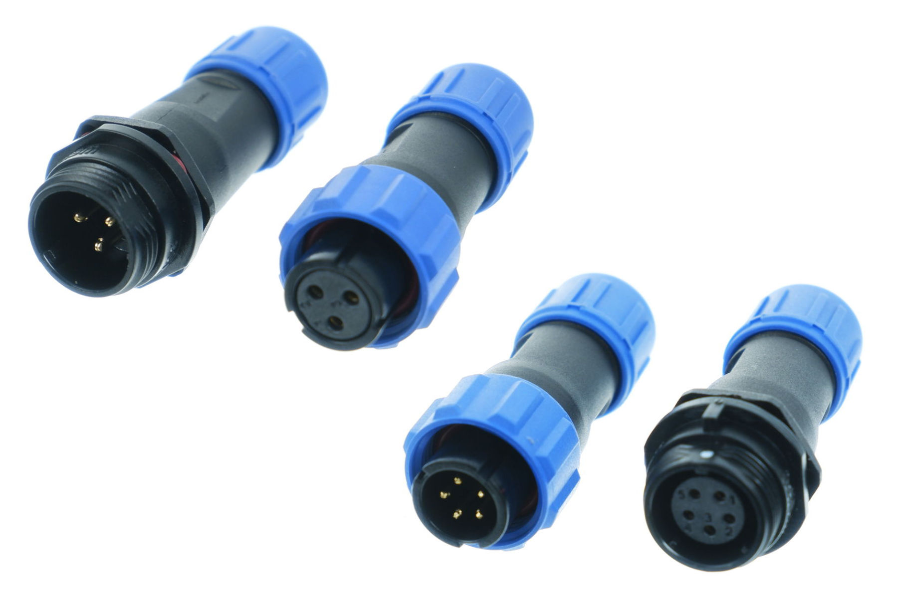 Water protected IP68 connector | 3 & 5pin