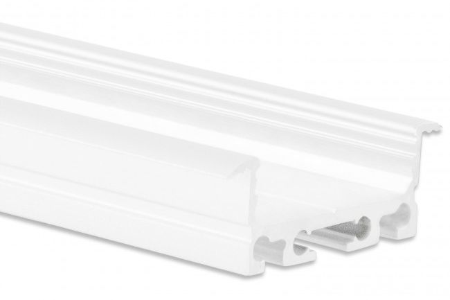 24mm LED-Aufsatz-Profil PN5, 2m, weiß