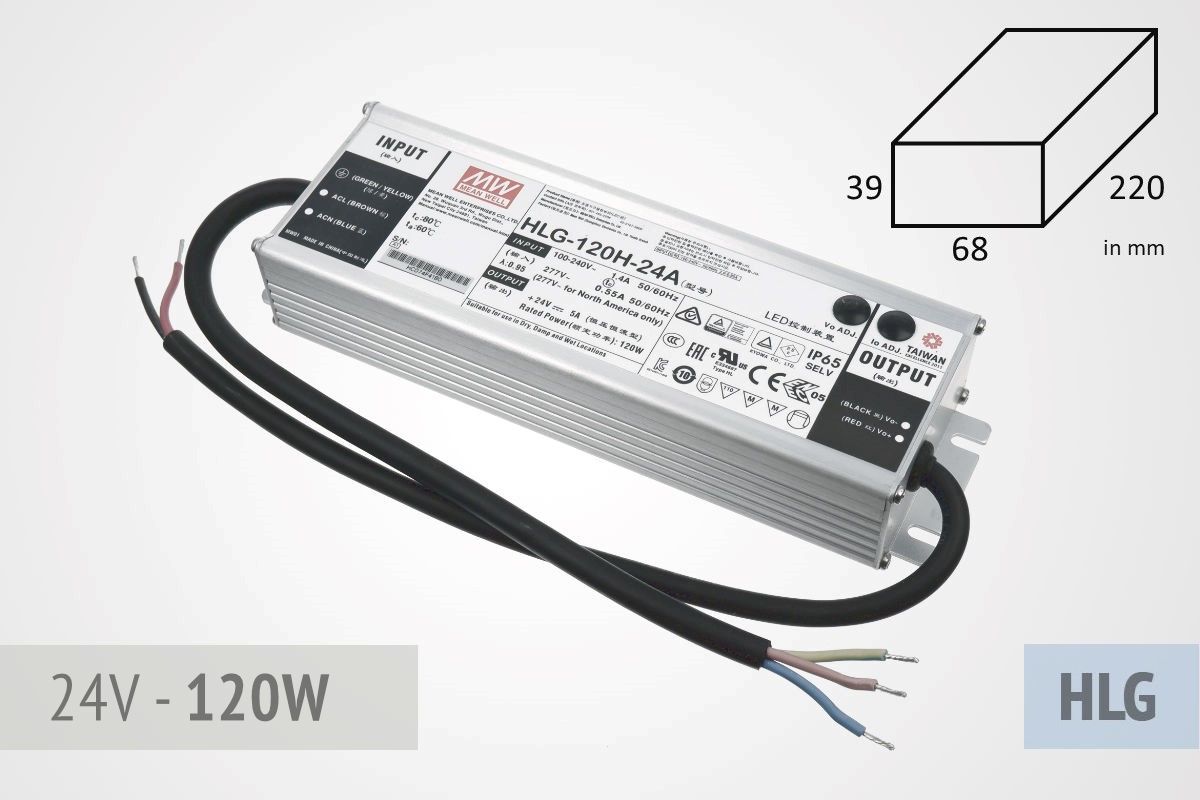 HLG-120-24 Netzteil LED1134