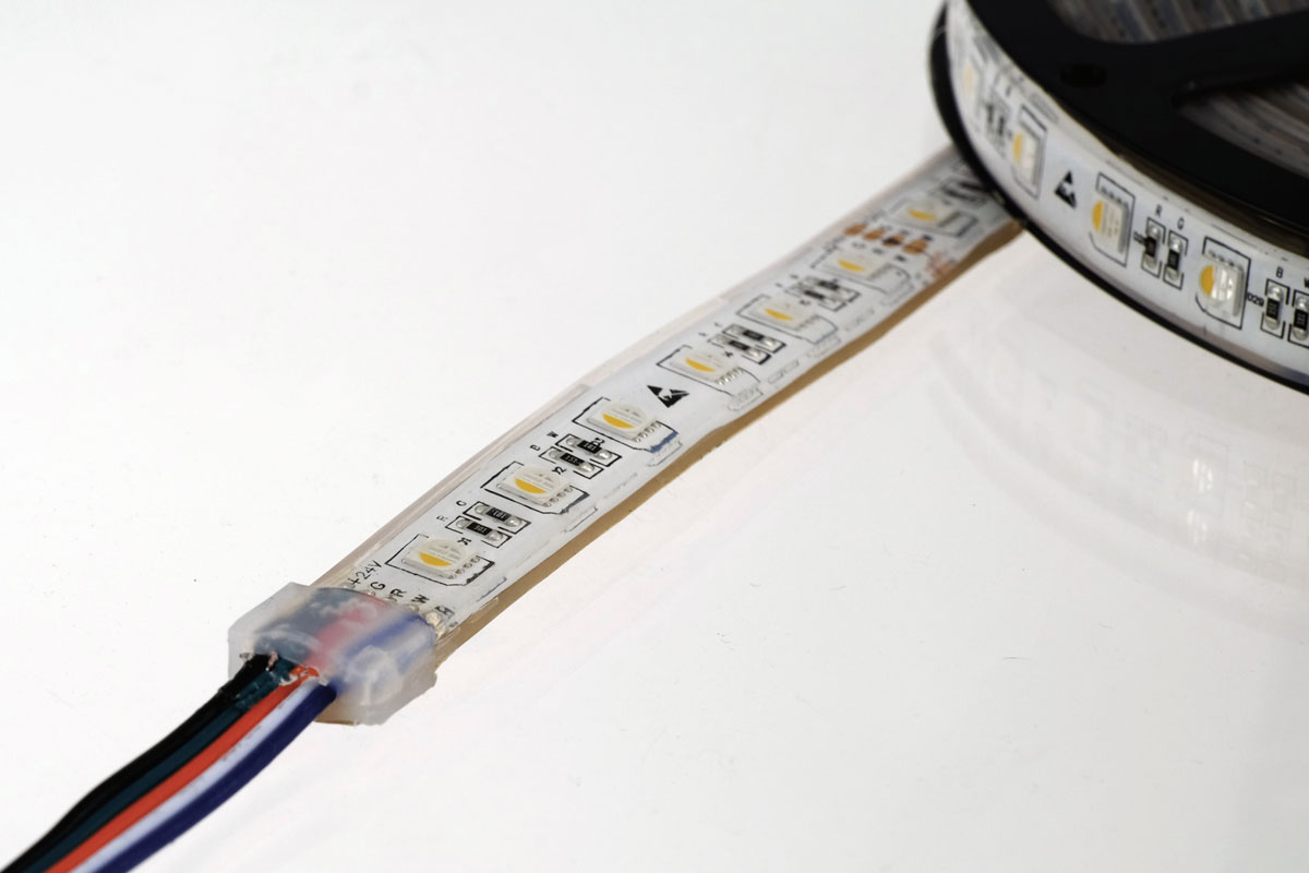LED-Streifen lk04-6k-anschluss