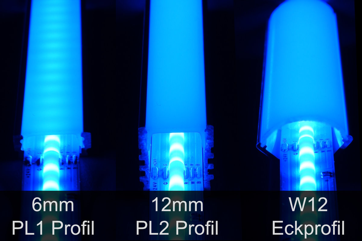 Neuheit: RGBW-COB-LED-Streifen - 24V