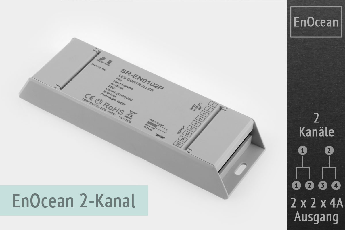 EnOcean CCT LED driver |  2x2x4A