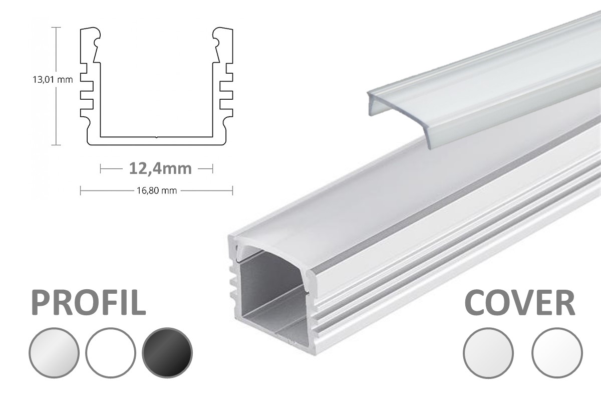 LED Leisten und Alu-Profile in vielen Varianten