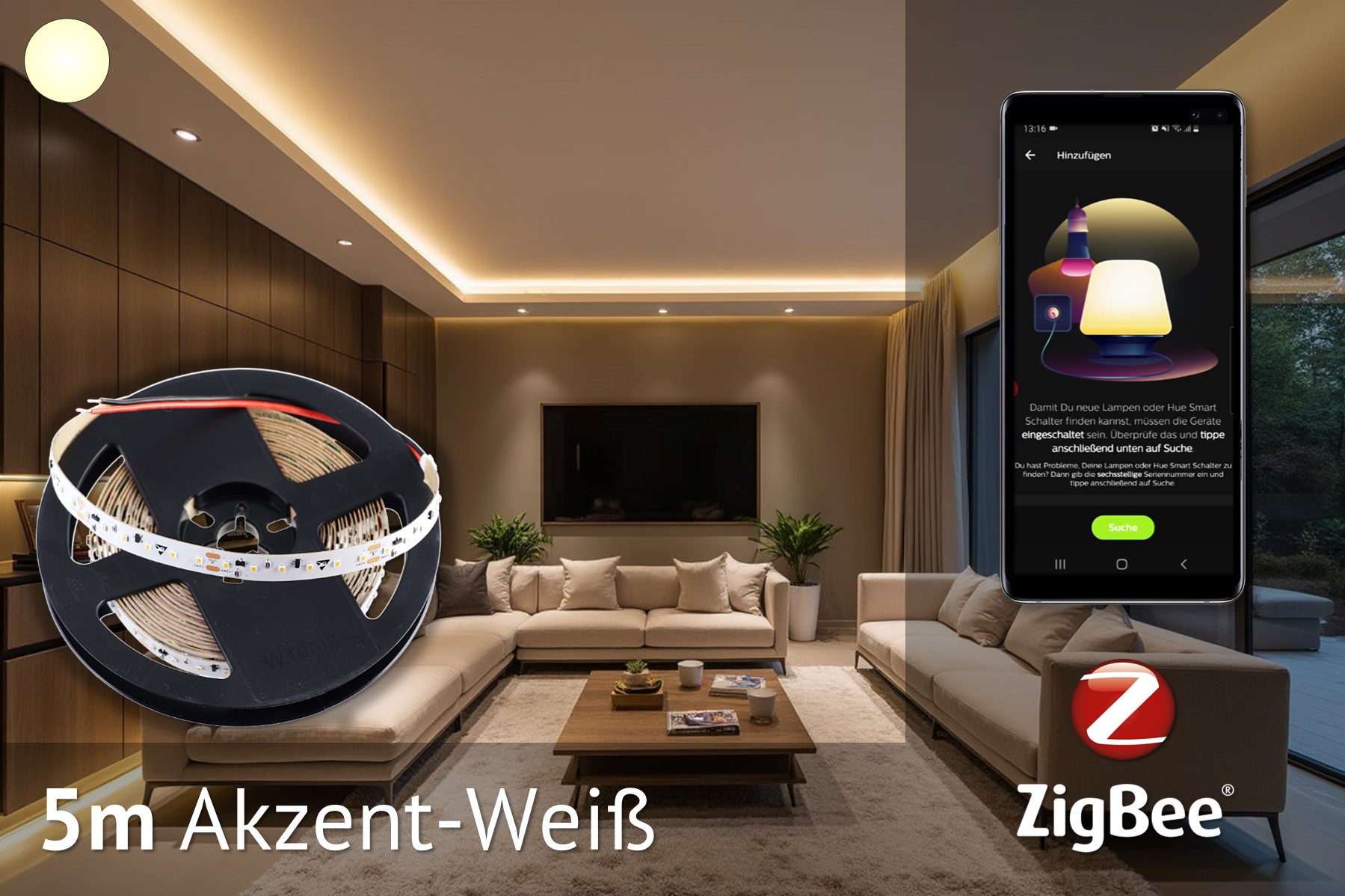 ZigBee-LED-Set: 5 Meter