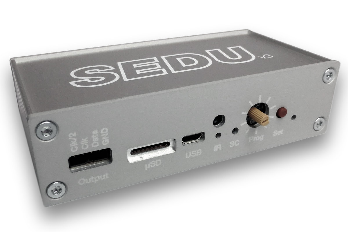 SEDU-Board v3 - Standalone Player for tpm2, miniDMX, ArtNet