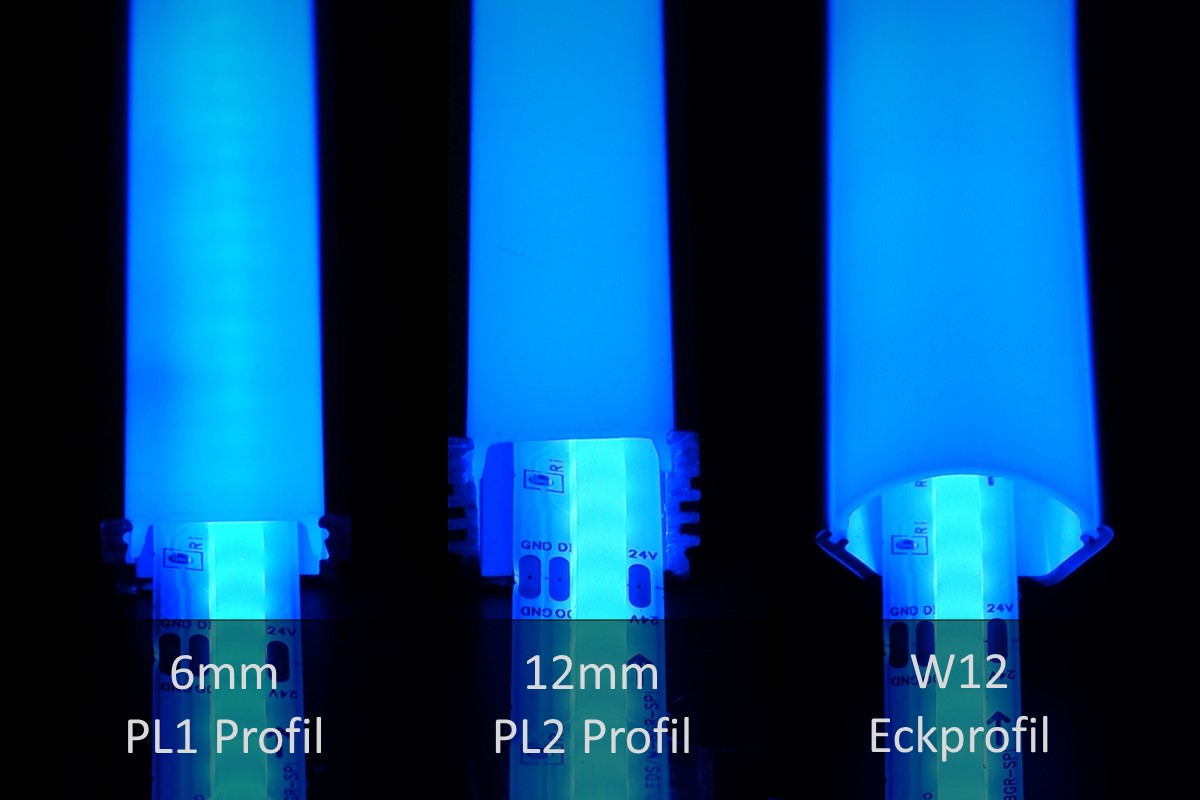 Digital RGB COB-LED-Band WS2811 - 24V - 20 Pixel/m