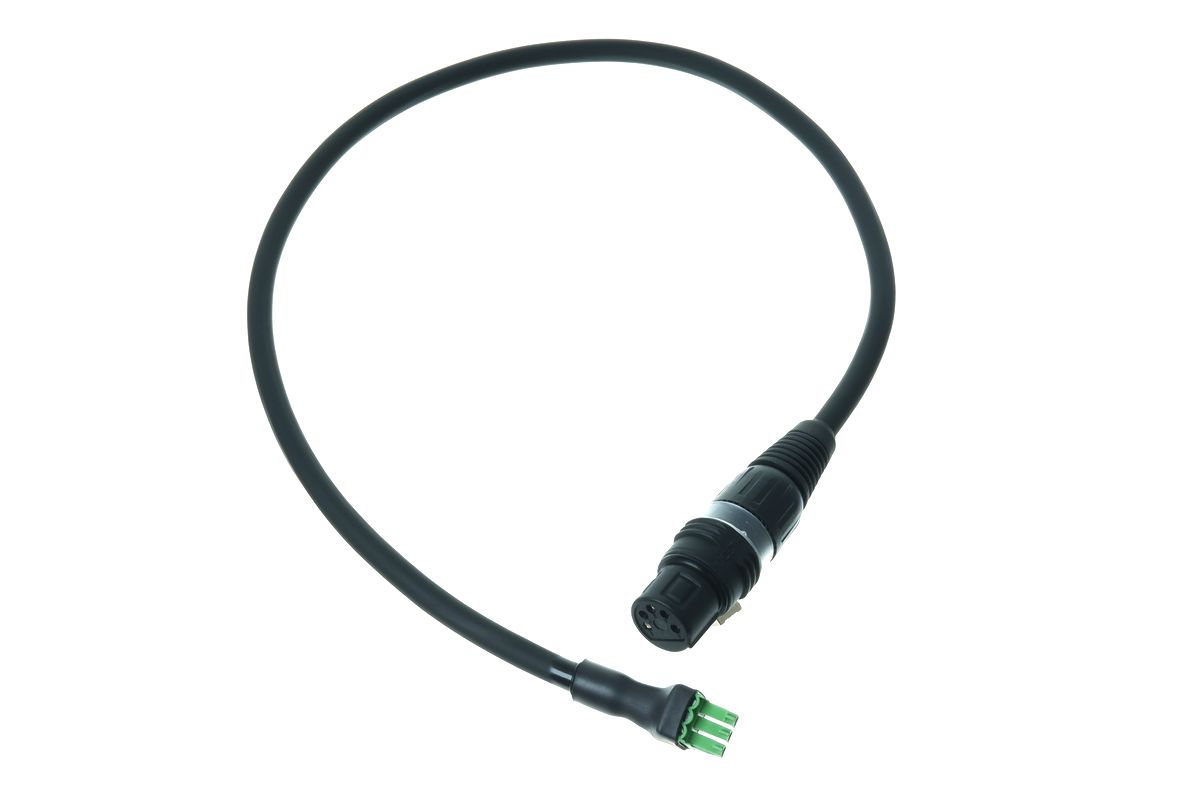 SEDU DMX node cable, 50cm, 5pin female