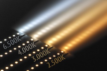 LED-Streifen mit 120 LED/m - 900 lm/m - warmweiß 3.000K
