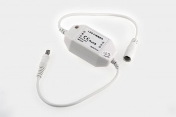 Mini LED-Dimmer inline 12-24V, 1x4A