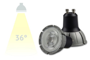 LED-Spot ISOLED, 8W, 36° - 230V GU10 - 2.700K