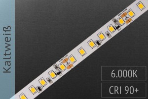 LED-Streifen 2835 KW 6000K - 120LEDs/m - CRI>90 - 24V
