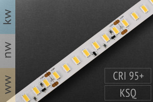 Höchste Farbqualität mit CRI>95: LED-Streifen 5630 - 126 LED/m - 2.400 lm/m