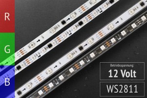 LED-Band digital WS2811 - RGB LEDs - 12V