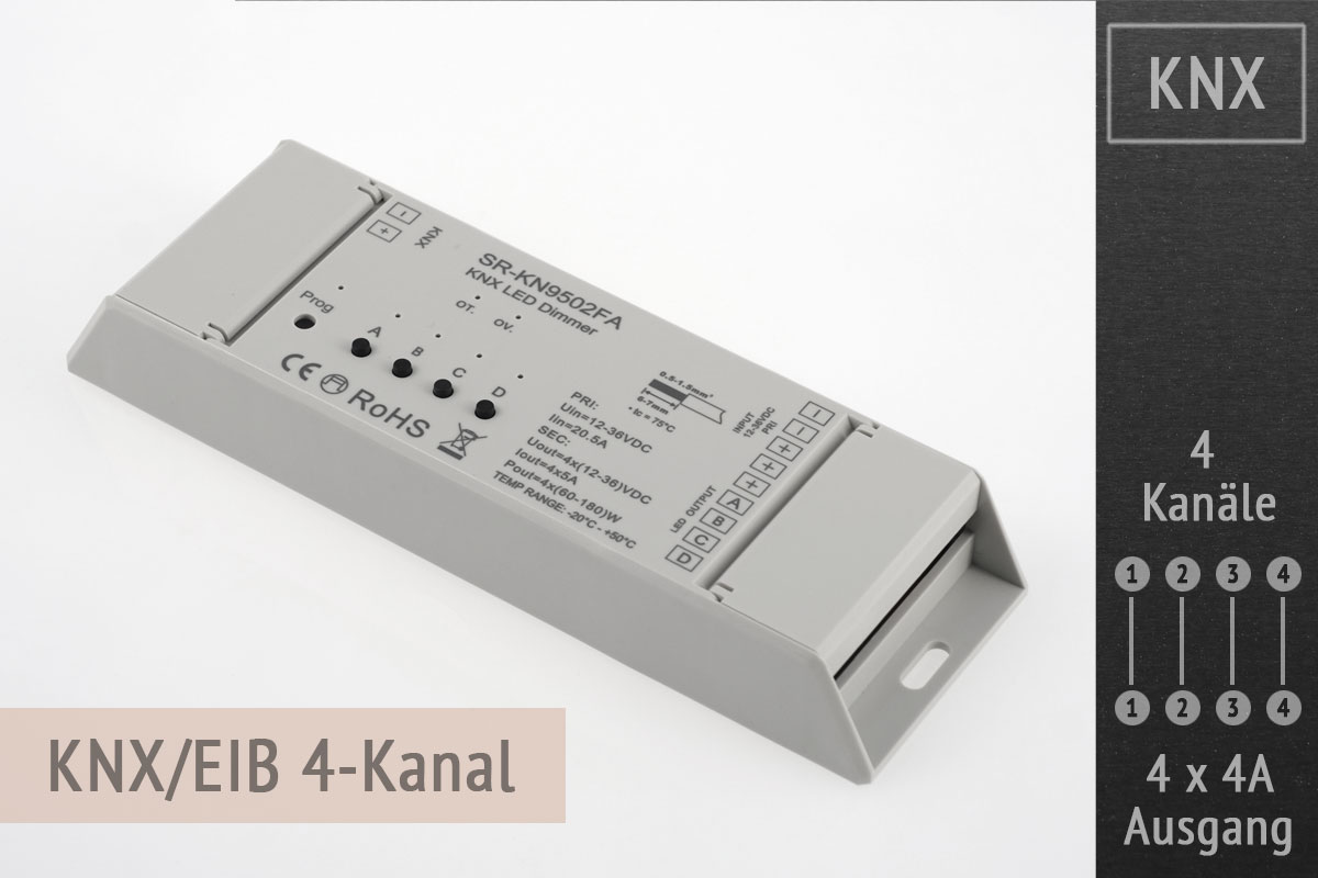 KNX LED-Controller 4-Kanal, 4x4A