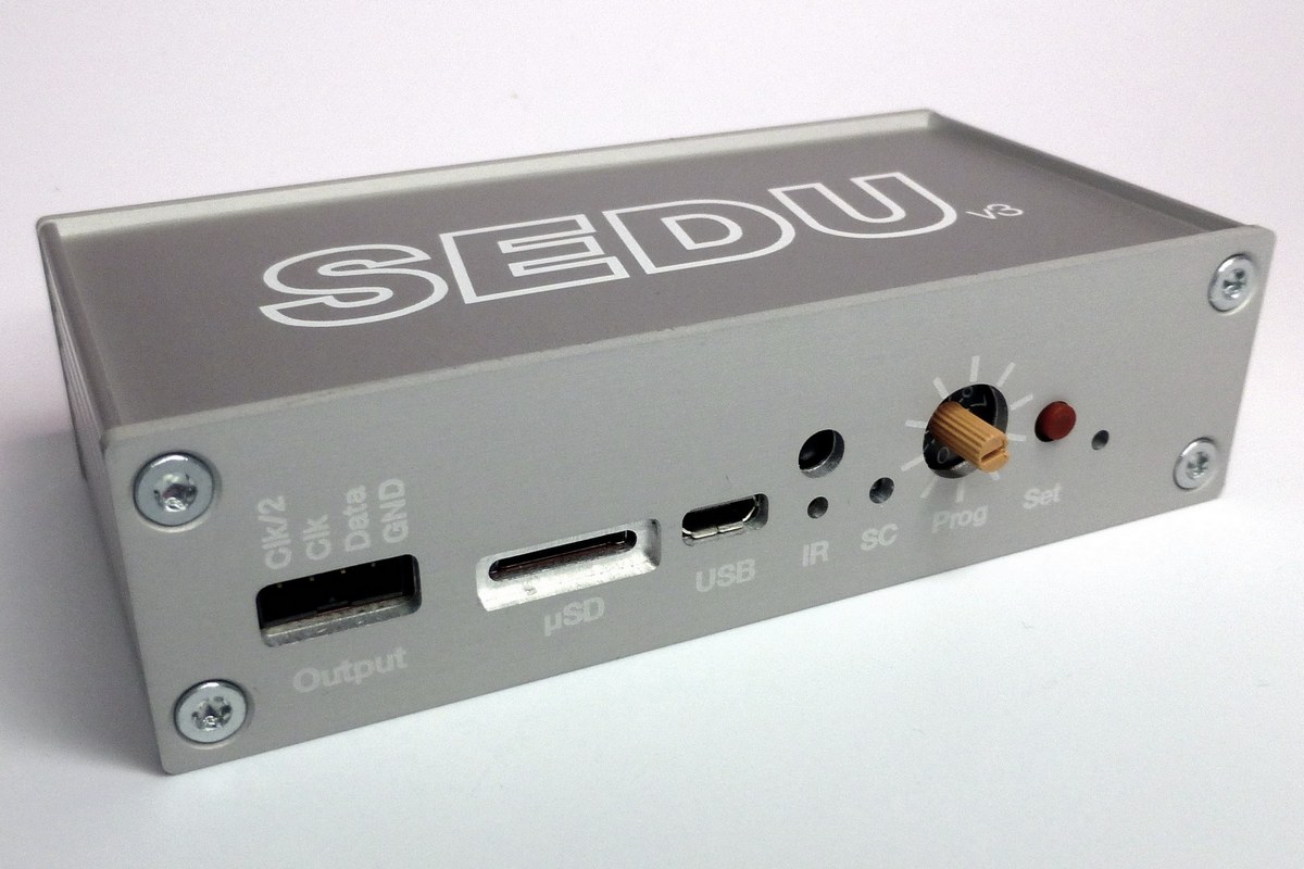 SEDU-Board v3 - Standalone Player für tpm2, miniDMX, ArtNet