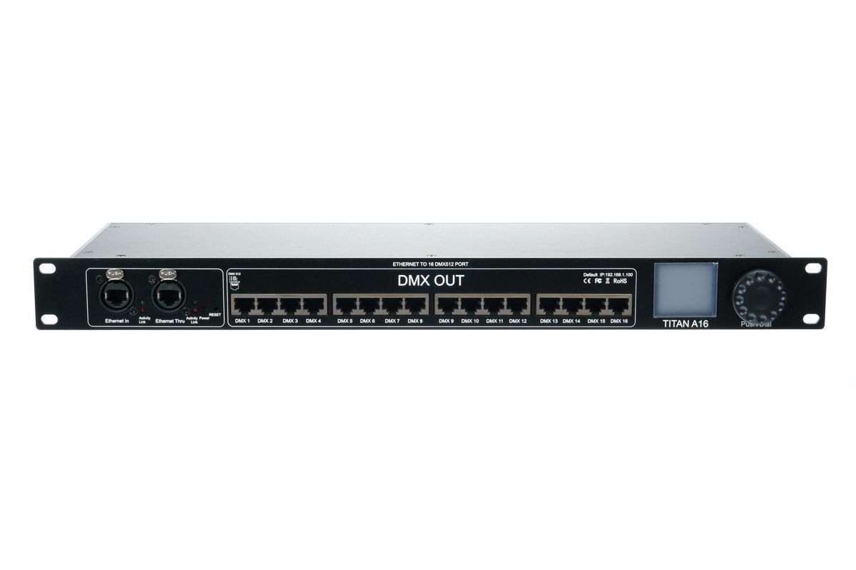 Artnet-DMX-Decoder 16-Kanal | LK132
